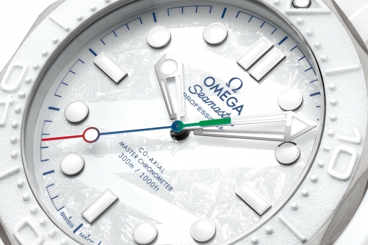 OMEGA - SEAMASTER - 522.92.44.20.04.001 - 純白極致的冰雪美學！歐米茄推出海馬潛水300米「Milano Cortina 2026」帕運特別版