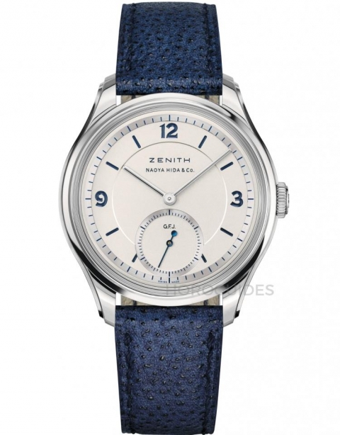 ZENITH - G.F.J. - 40.1865-2.0135/01.C220 - 當瑞士精準遇上日本職人美學 | ZENITH G.F.J. 飛田直哉雙簽款