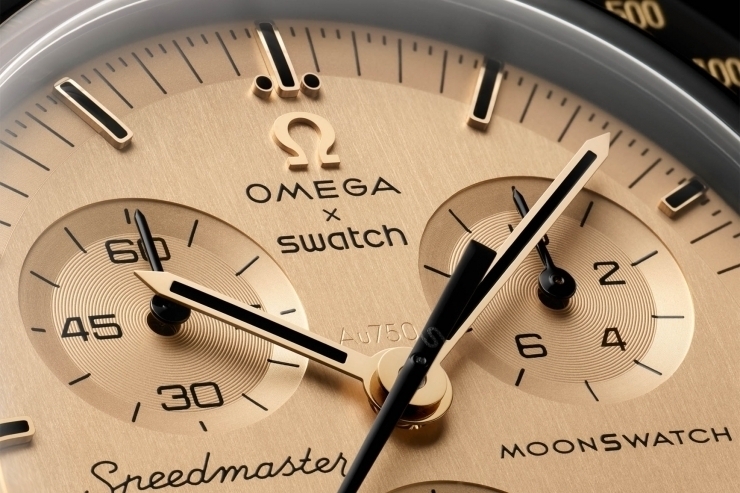 SWATCH - BIOCERAMIC - SSX01B700 - 黑金 MoonSwatch 1969 限量版登場!11克黃金、全球限量1,969枚及購買方法一文看清