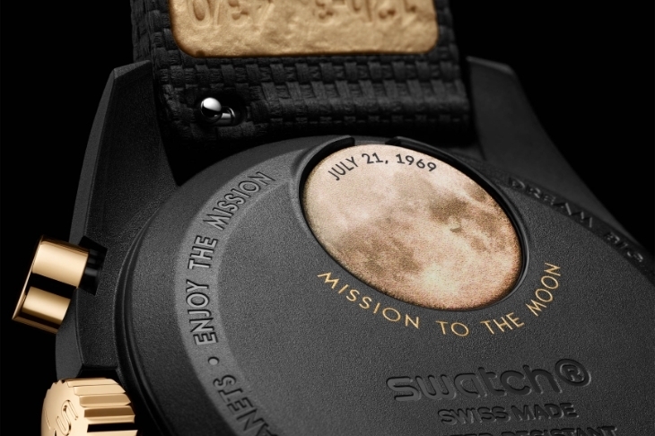 SWATCH - BIOCERAMIC - SSX01B700 - 黑金 MoonSwatch 1969 限量版登場!11克黃金、全球限量1,969枚及購買方法一文看清