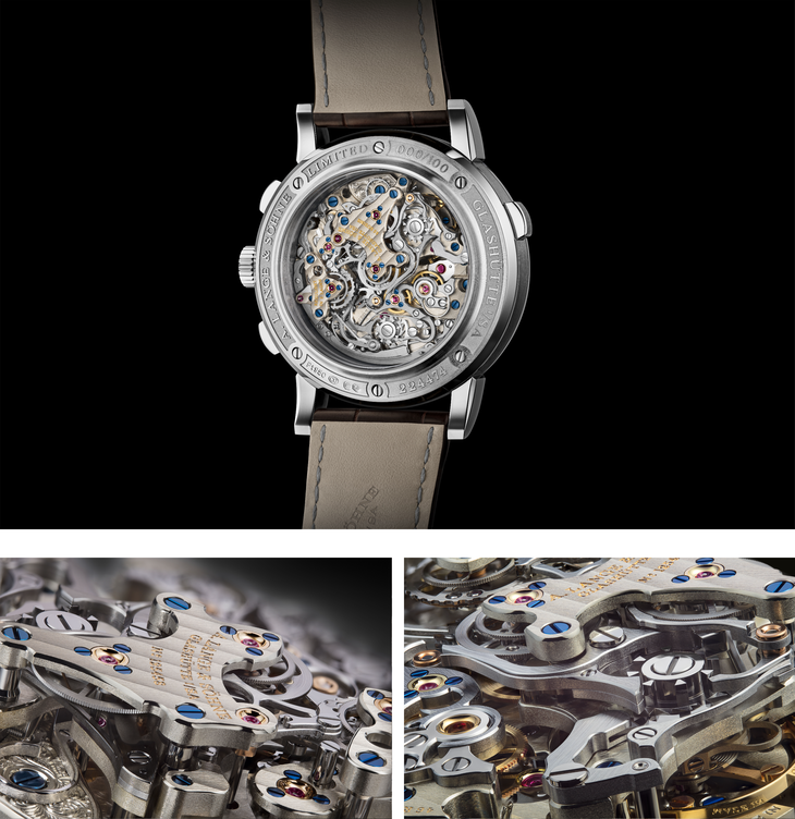 A. LANGE & SÖHNE - SAXONIA - 424.037 - 朗格 Triple Split 推出鉑金限量款,低調演繹極致改款