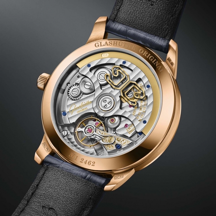 GLASHÜTTE ORIGINAL - SENATOR - 1-36-16-05-05-01 - 格拉蘇蒂原創攜手麥森瓷器，以手繪櫻花錶盤展現德國頂級製錶工藝
