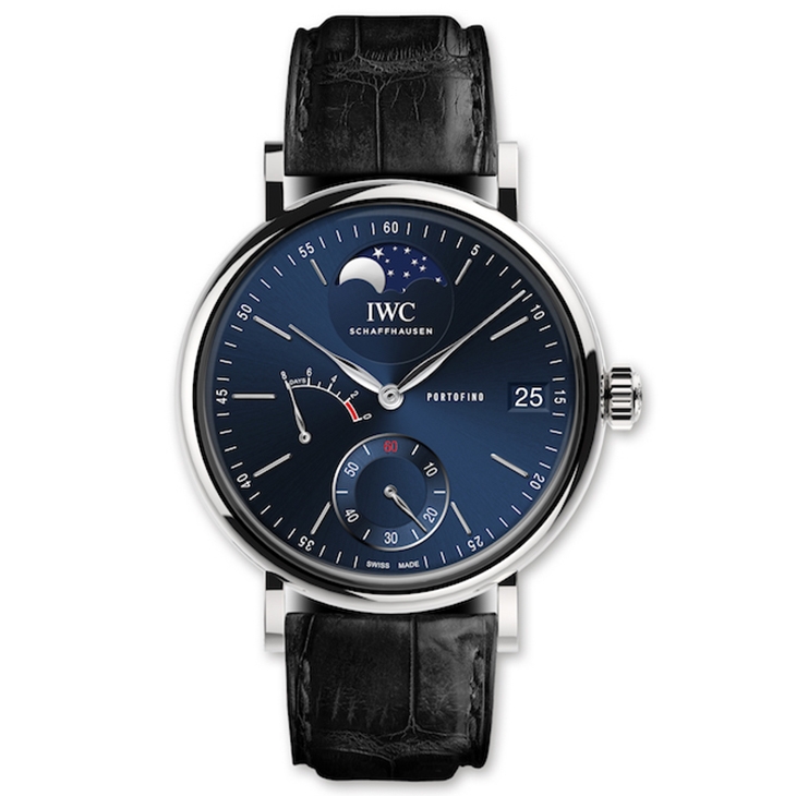 IWC - PORTOFINO - IW516401 - 藍色是公益的顏色  IWC首款鉑金柏濤菲諾慈善競標 