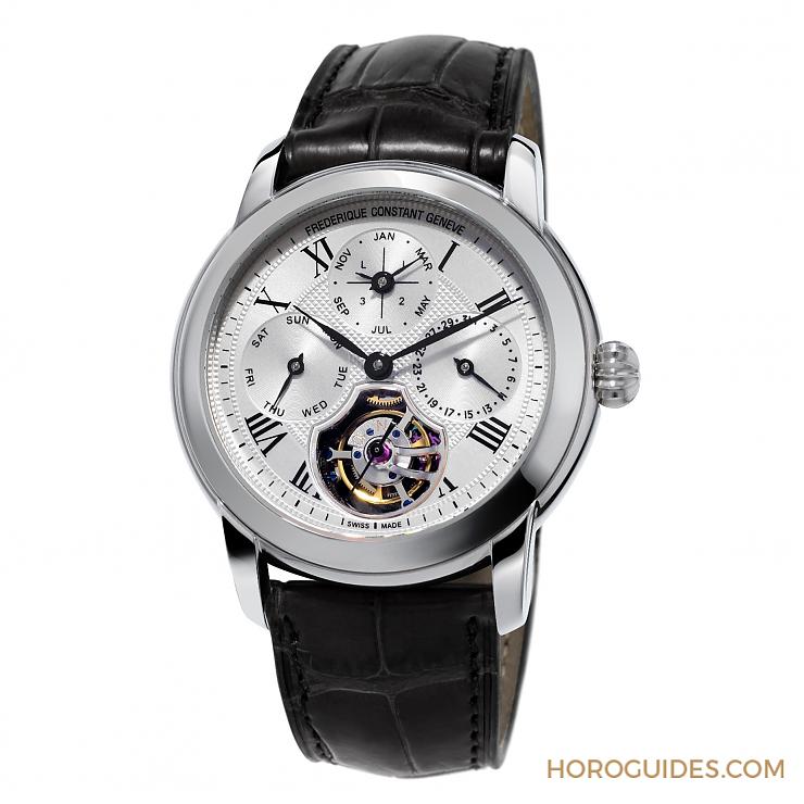 FRÉDÉRIQUE CONSTANT - 自家機芯 - FC-975MC4H6 - 慶祝康斯登創立30周年,推出高性價比限量版陀飛輪萬年曆腕錶