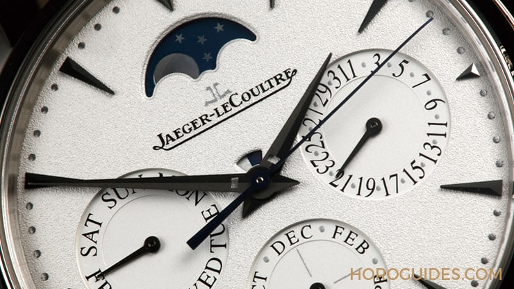 JAEGER-LECOULTRE - MASTER ULTRA THIN - 1303501 - 又薄又複雜！積家萬年曆梨地紋高質感出線