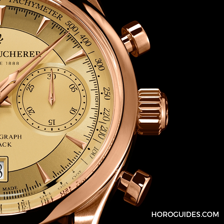 CARL F. BUCHERER - MANERO - 00.10919.03.43.01 - 一抹香檳金,帶出CARL F. BUCHERER優雅計時本色