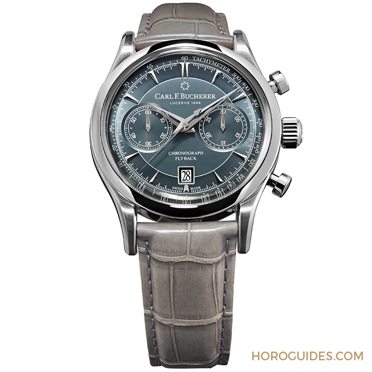 CARL F. BUCHERER - MANERO - 00.10919.03.43.01 - 一抹香檳金,帶出CARL F. BUCHERER優雅計時本色
