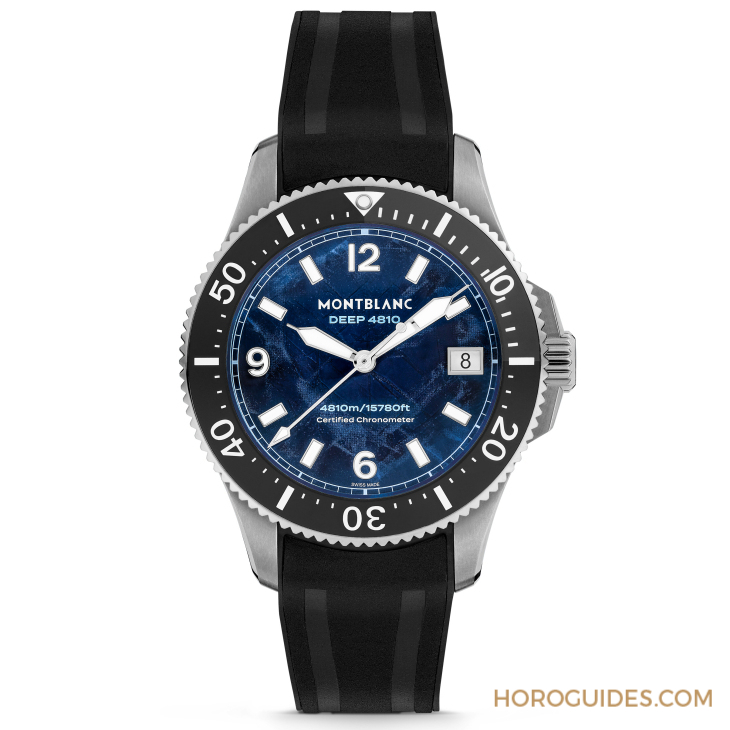 MONTBLANC - 1858 - 133268 - 攻頂水下高峰｜MONTBLANC Iced Sea 0 Oxygen Deep 4810