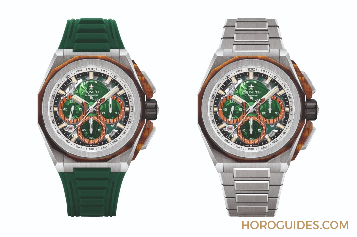 ZENITH - DEFY - 95.9202.9004/26.I001 - 極限環境主題終章，釋放叢林野性魅力！ZENITH推出Defy Extreme Jungle限量腕錶