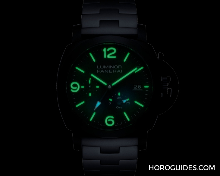 PANERAI - LUMINOR - PAM01674 - 全黑陶瓷上陣！PANERAI Luminor GMT Power Reserve Ceramica PAM01674腕錶