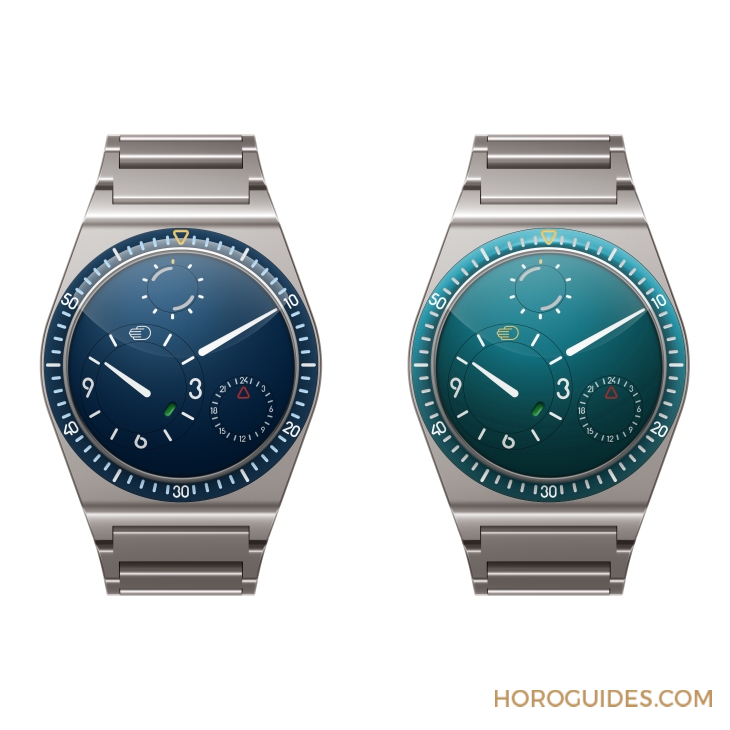 RESSENCE - TYPE 7 - TYPE 7 XV Aquamarine - RESSENCE發表Type 7:品牌首款一體式鍊帶GMT腕錶