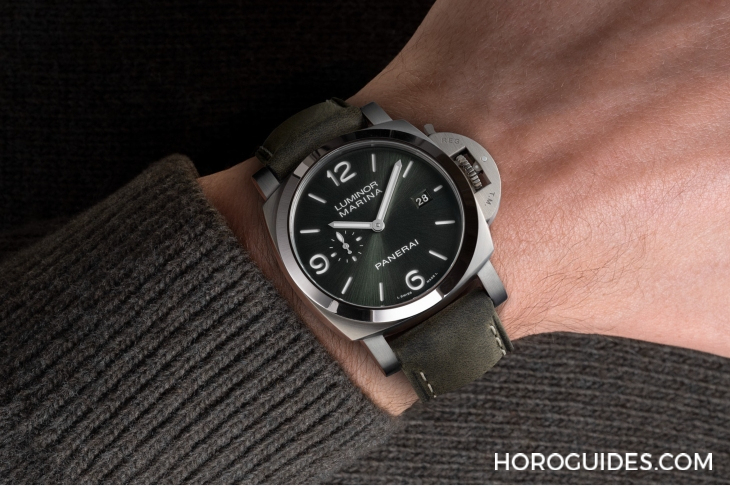 PANERAI - LUMINOR MARINA - PAM03325 - 深潛光芒,傳承軍史|PANERAI五款Luminor Marina新作升級防水500米