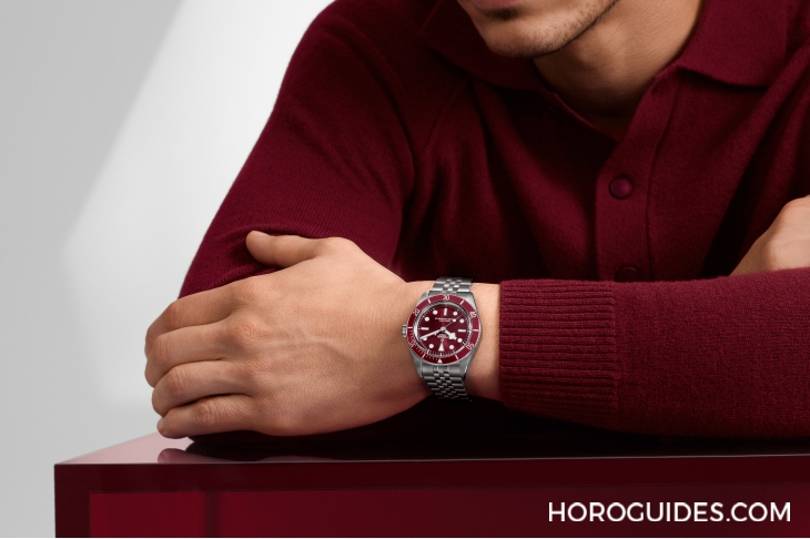 TUDOR - BLACK BAY - M7939A1A0RU-0001 - 潛水本色艷壓紅毯｜TUDOR推出酒紅色Black Bay 58腕錶