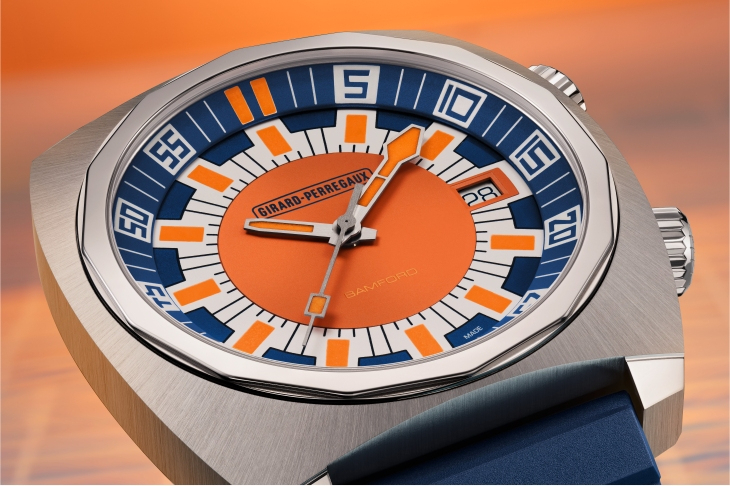 GIRARD-PERREGAUX - DEEP DIVER - 39500-21-3266-6CX - GP攜手Bamford演繹復古潛水風格,全新Deep Diver限量上市