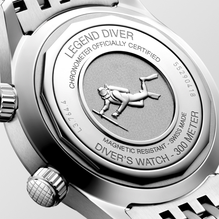 LONGINES - HERITAGE - L3.764.4.16.6 - 白浪初湧,經典進化|LONGINES Legend Diver三款潛水新錶亮相
