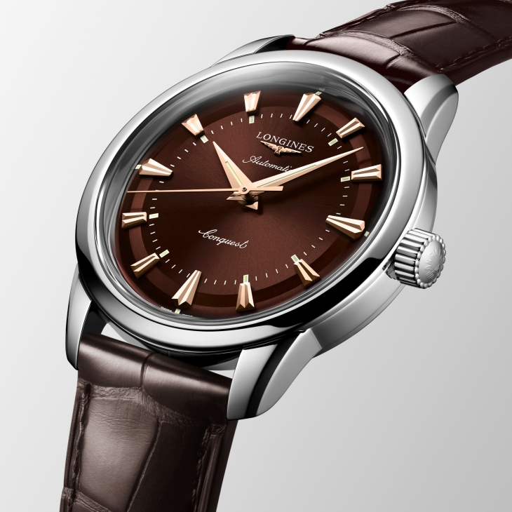 LONGINES - CONQUEST - L1.649.4.62.2 - 經典復刻，優雅列陣｜LONGINES推出Conquest Heritage系列全新錶款
