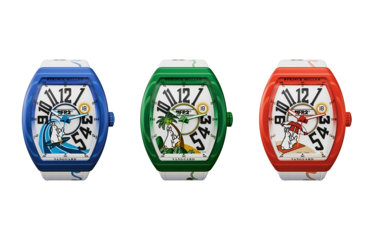 FRANCK MULLER - VANGUARD - V 41 SC DT BEACH FR2 GFRGFRG (BC) - 夏日情浪,頭狂「色」放|FRANCK MULLER × #FR2限量新錶#FR2NCK MULLER Vanguard Beach