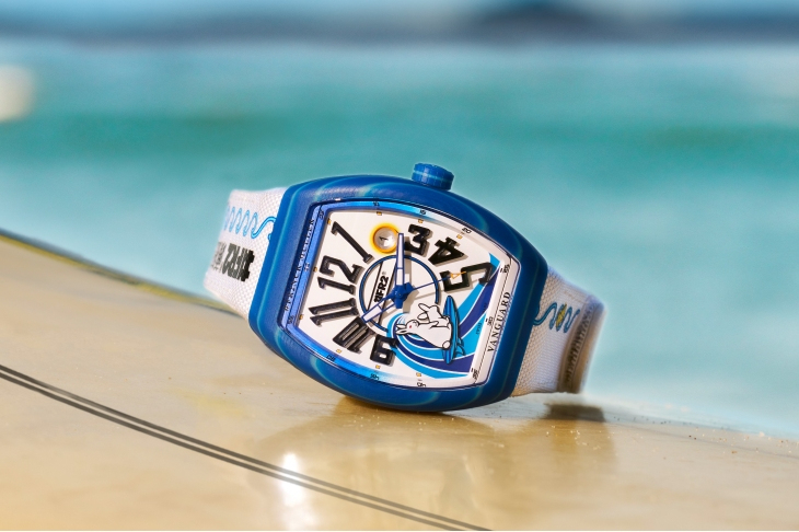 FRANCK MULLER - VANGUARD - V 41 SC DT BEACH FR2 GFRGFRG (BC) - 夏日情浪,頭狂「色」放|FRANCK MULLER × #FR2限量新錶#FR2NCK MULLER Vanguard Beach