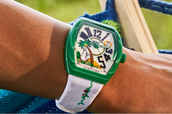 FRANCK MULLER - VANGUARD - V 41 SC DT BEACH FR2 GFRGFRG (BC) - 夏日情浪,頭狂「色」放|FRANCK MULLER × #FR2限量新錶#FR2NCK MULLER Vanguard Beach