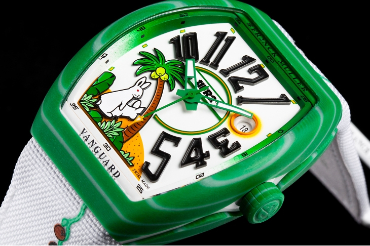 FRANCK MULLER - VANGUARD - V 41 SC DT BEACH FR2 GFRGFRG (BC) - 夏日情浪,頭狂「色」放|FRANCK MULLER × #FR2限量新錶#FR2NCK MULLER Vanguard Beach