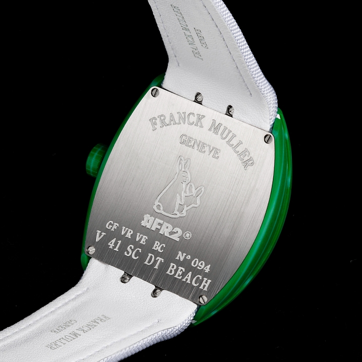 FRANCK MULLER - VANGUARD - V 41 SC DT BEACH FR2 GFRGFRG (BC) - 夏日情浪,頭狂「色」放|FRANCK MULLER × #FR2限量新錶#FR2NCK MULLER Vanguard Beach