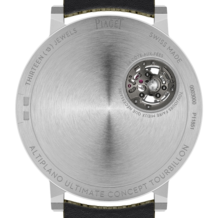 PIAGET - ALTIPLANO - G0A50126 - 超薄傳奇換裝優雅金綠|PIAGET Altiplano系列兩款腕錶新色登場