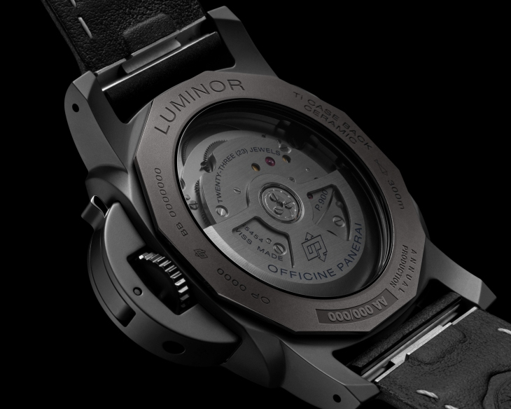 PANERAI - LUMINOR - PAM01460 - 更小巧的極黑陶瓷腕錶！PANERAI推出全新Luminor GMT Ceramica PAM01460