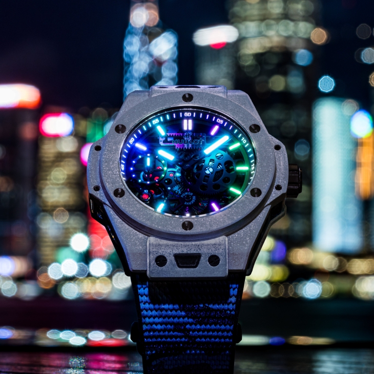 HUBLOT - BIG BANG - 維港夜「世星號」HUBLOT首揭Big Bang Meca-10香港之夜腕錶!陳蕾、Matt Force同慶錶系廿周年