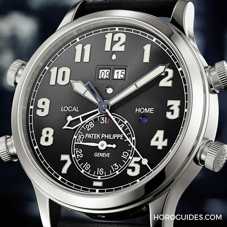 PATEK PHILIPPE - GRAND COMPLICATIONS - 5520P-001 - 深入淺出的直覺式操作!PP首款防水響鈴GMT腕錶 5520P