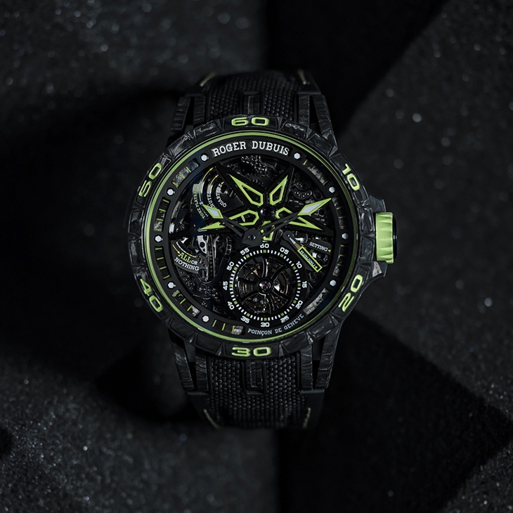 ROGER DUBUIS - EXCALIBUR - RDDBEX0862 - 限量一只！ROGER DUBUIS 三問飛行陀飛輪腕錶  