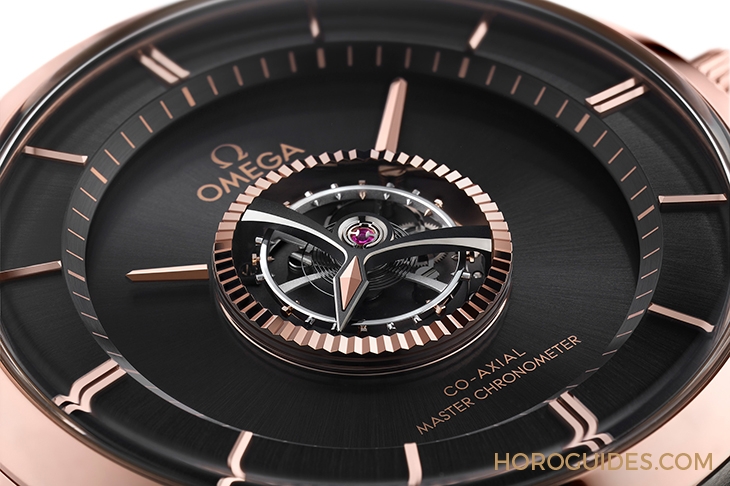 OMEGA - DE VILLE - 529.53.43.22.01.001 - OMEGA首款大師天文台認證手動上鏈中置陀飛輪誕生|De Ville陀飛輪腕錶