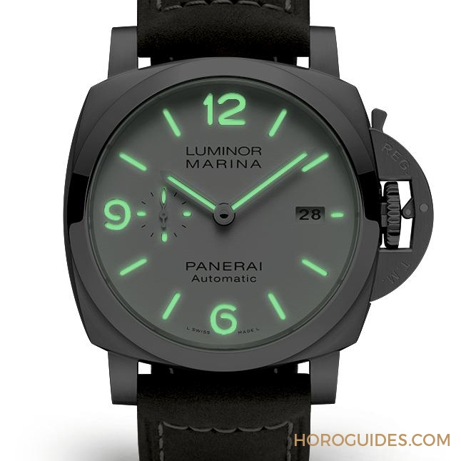 PANERAI - LUMINOR MARINA - PAM01314 - 沛納海首見白色三明治面盤!Luminor Marina PAM01314腕錶