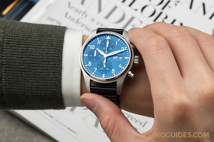 IWC - PILOT - IW388102 - 幫你試戴 ! 2021 IWC全新Pilot飛行員計時碼錶