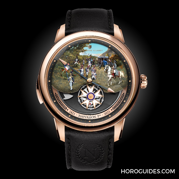 CHRISTOPHE CLARET - 極致三問報時,向拿破崙致敬|Christophe Claret Napoleon飛行陀飛輪三問錶