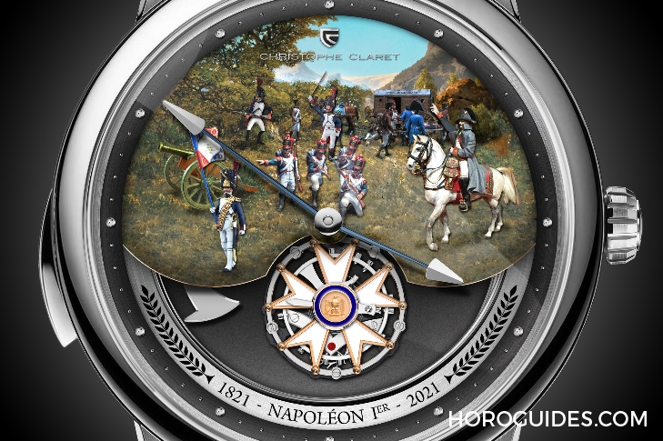 CHRISTOPHE CLARET - 極致三問報時,向拿破崙致敬|Christophe Claret Napoleon飛行陀飛輪三問錶