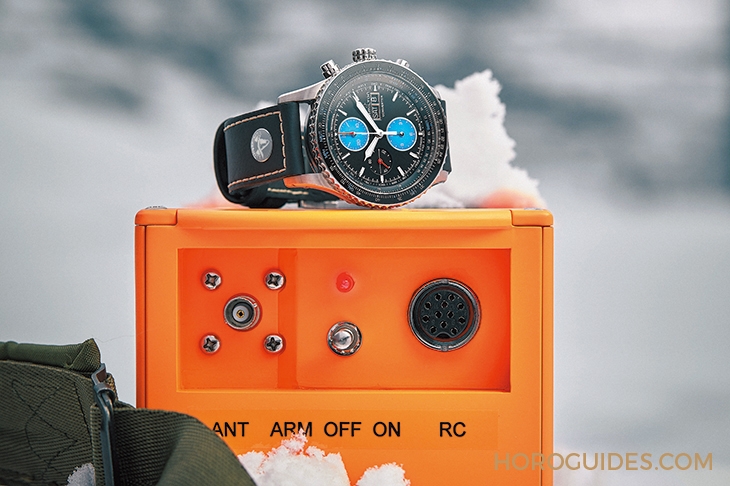 HAMILTON - KHAKI AVIATION - H76706730 - 向空中救援精銳致敬|HAMILTON Khaki Aviation系列Air Zermatt Converter限量計時碼錶