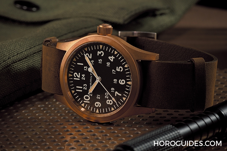 HAMILTON - KHAKI FIELD - H69459530 - 青銅、軍用風,雙重魅力加持|漢米爾頓Khaki Field卡其野戰系列青銅機械腕錶