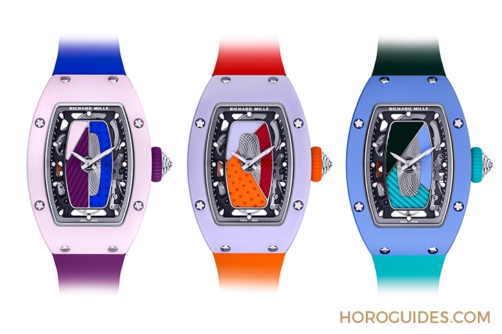 RICHARD MILLE - WOMEN - RM 07-01 - 三款粉嫩新色同步亮相！RICHARD MILLE RM 07-01限量版腕錶