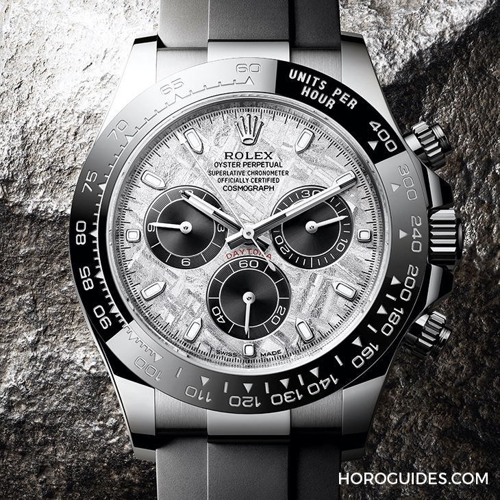 ROLEX - COSMOGRAPH DAYTONA - 116519LN-0038 - 隕石面搭上陶瓷圈|ROLEX三款貴金屬隕石面Daytona Cosmograph