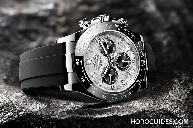 ROLEX - COSMOGRAPH DAYTONA - 116519LN-0038 - 隕石面搭上陶瓷圈|ROLEX三款貴金屬隕石面Daytona Cosmograph