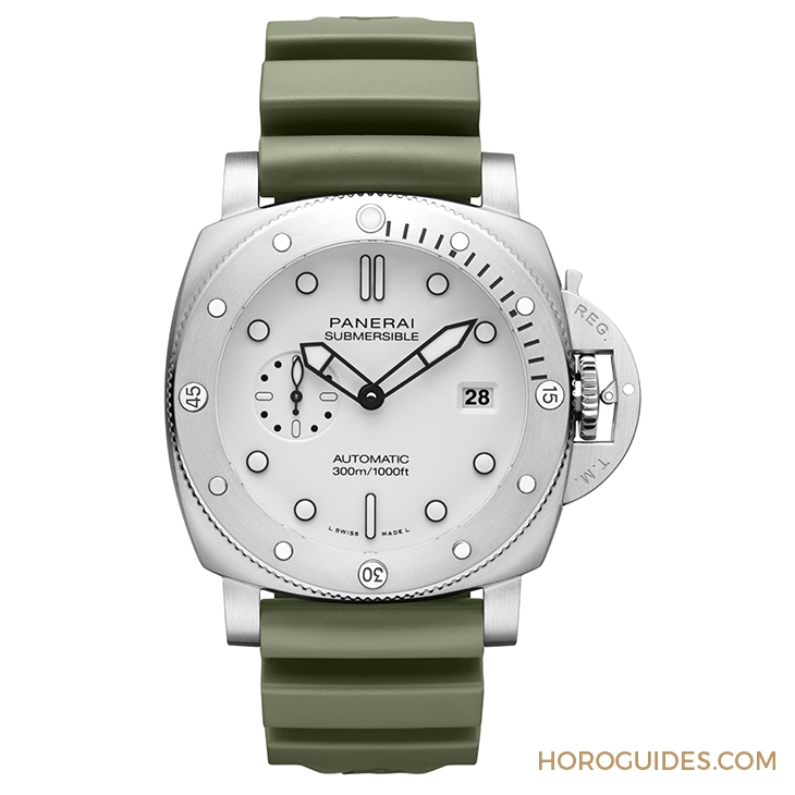 PANERAI - SUBMERSIBLE - PAM01232 - Submersible 44mm強勢回歸 ! 沛納海推出 QuarantaQuattro腕錶