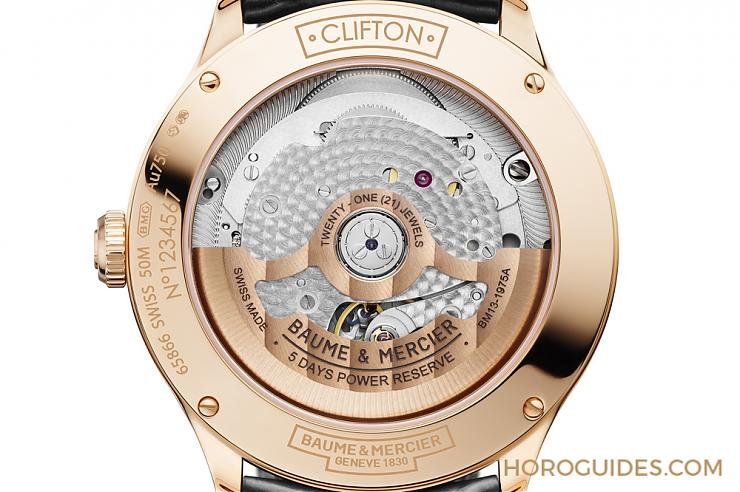 Baume & Mercier - Clifton - M0A10467 - 優雅簡約的選擇| 名士Clifton克里頓系列Baumatic腕錶