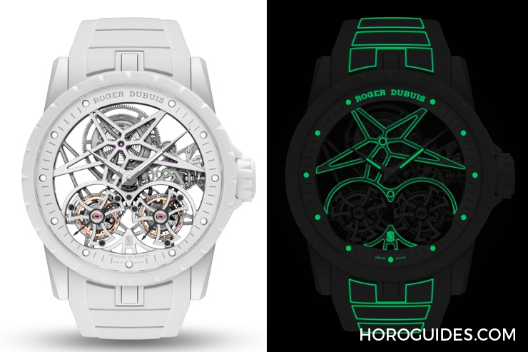 ROGER DUBUIS - EXCALIBUR - RDDBEX0900 - 製錶界首見至輕素材加持！越夜越光的Roger Dubuis Excalibur Twofold 