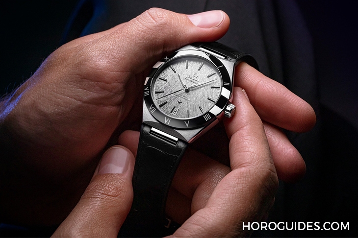 OMEGA - CONSTELLATION - 131.33.41.21.06.001 - 錶徑再放大、拋光陶瓷錶圈，OMEGA星座系列男錶脫胎換骨更有型 