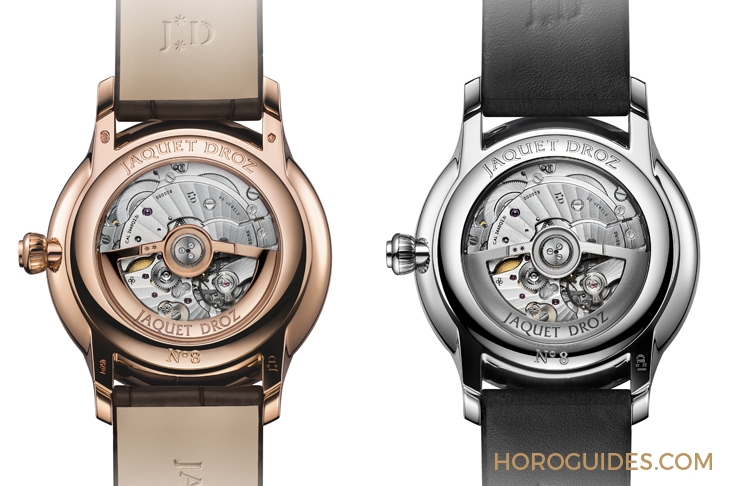 JAQUET DROZ - GRANDE SECONDE - J007020350 - JAQUET DROZ日期顯示大秒針腕錶的全新篇章