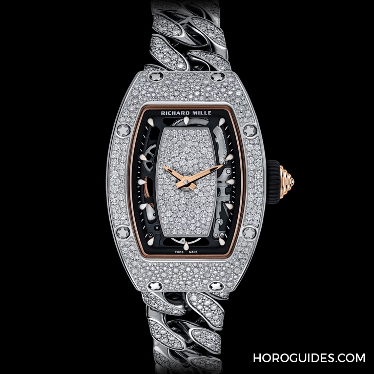 RICHARD MILLE - WOMEN - RM 07-01 - Richard Mille女錶再添新作,RM07-01雪花鑲嵌鑽錶