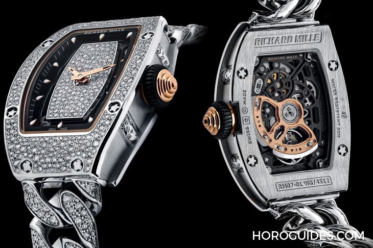 RICHARD MILLE - WOMEN - RM 07-01 - Richard Mille女錶再添新作,RM07-01雪花鑲嵌鑽錶