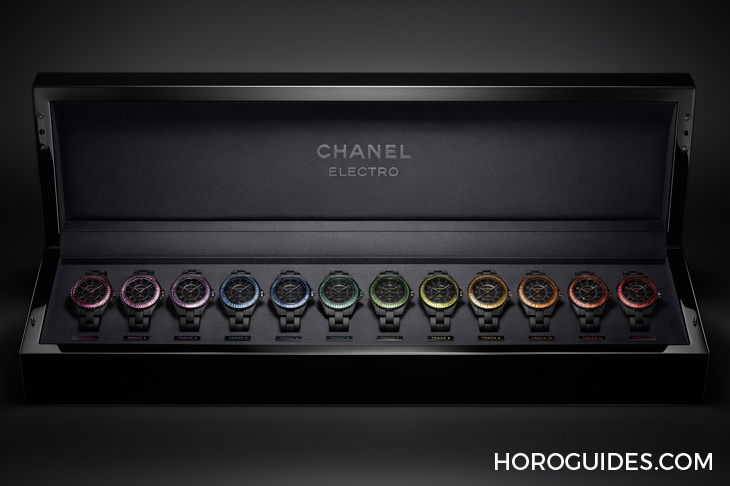 CHANEL - J12 - H6755 - 彩虹圈、電音魂，CHANEL J12嗨起來！