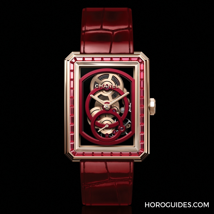 CHANEL - BOY·FRIEND - H6255 - 紅色，一種有力道的優雅｜CHANEL Red Edition腕錶系列