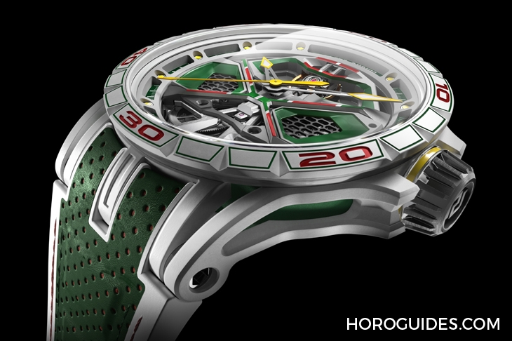 ROGER DUBUIS - EXCALIBUR - RDDBEX1006 - 傳神演繹Lamborghini第三代Huracán賽車!Roger Dubuis Excalibur Spider Huracán單擺輪腕錶